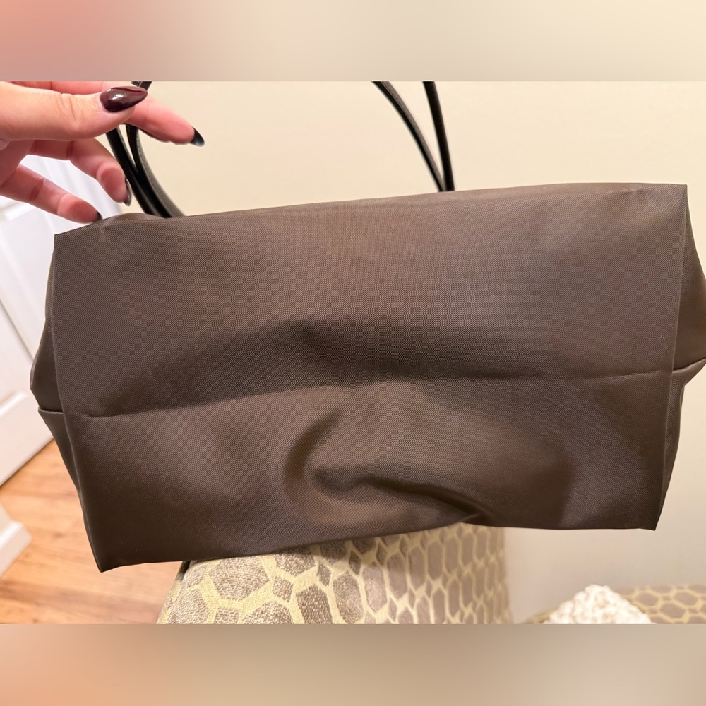 Longchamp Le Pliage Mocha Tote - Picture 7 of 9